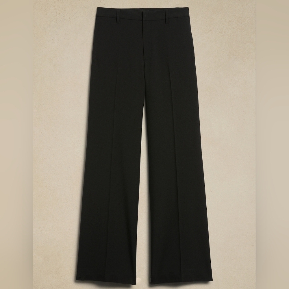 NWT | Merona | Women's Wide-Leg Dress Pants | Color: Black | Size: 10 - Picture 4 of 13